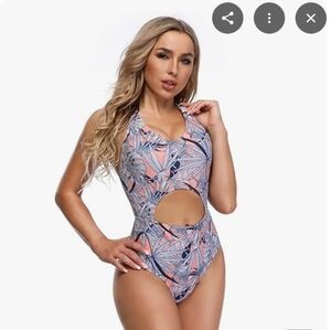 NWT VIBESICILY ONE PIECE SWIMSUIT SIZE XL